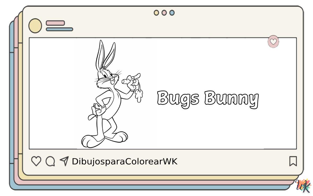 Bugs Bunny 7 117 Dibujos Para Colorear Bugs Bunny