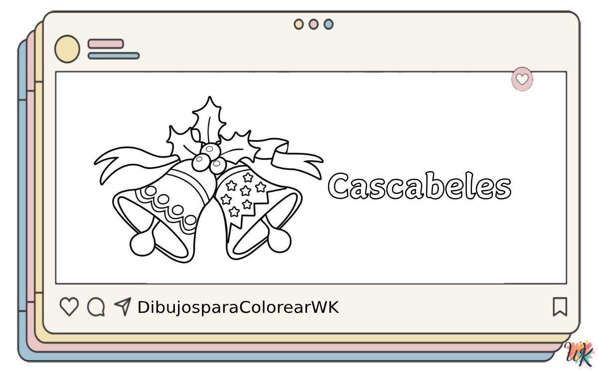 103 Dibujos Para Colorear Cascabeles