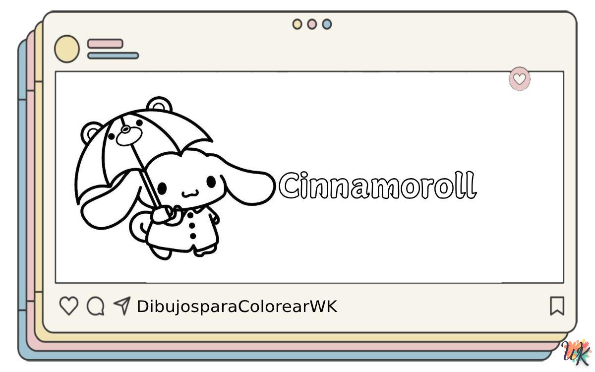 64 Dibujos Para Colorear Cinnamoroll