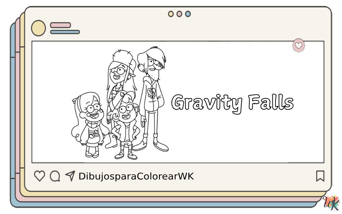 81 Dibujos Para Colorear Gravity Falls