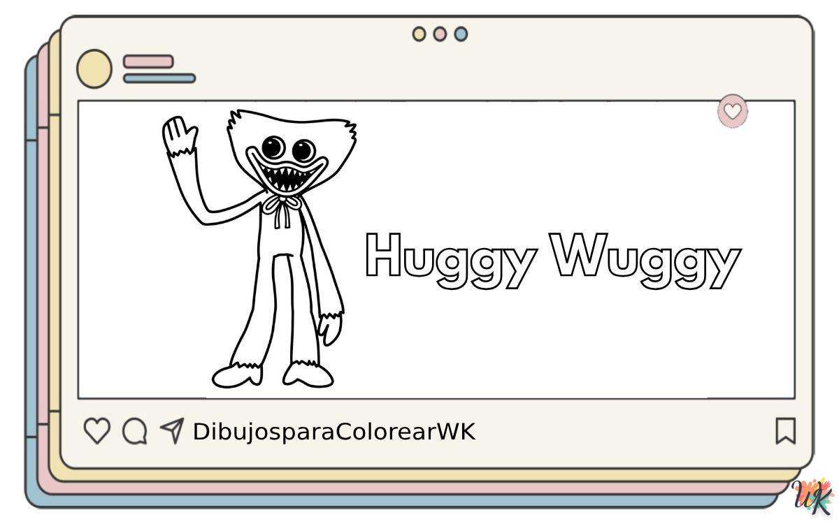 82 Dibujos Para Colorear Huggy Wuggy