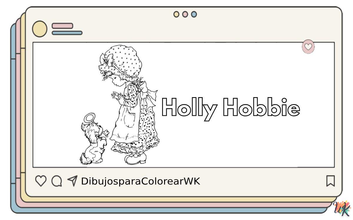 Holly Hobbie 8 52 Dibujos Para Colorear Holly Hobbie