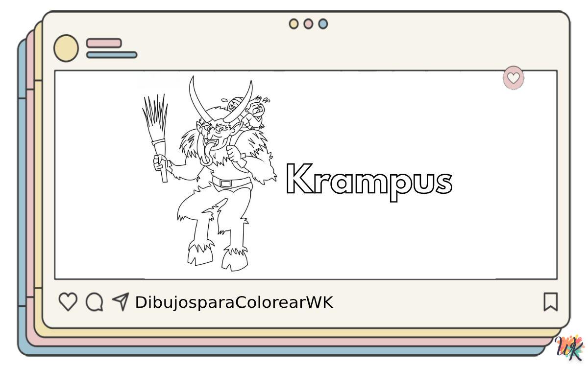 22 Dibujos Para Colorear Krampus