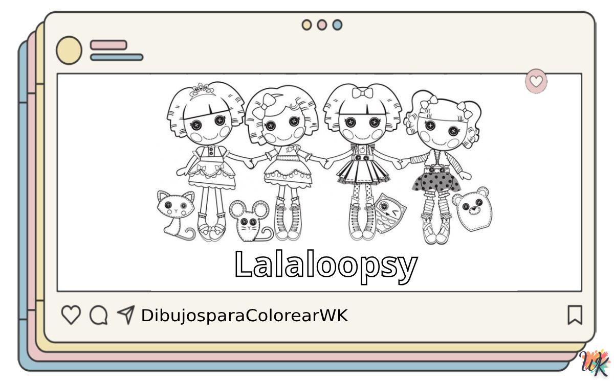 77 Dibujos Para Colorear Lalaloopsy